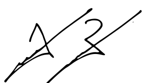 Aaron Rasmussen's signature